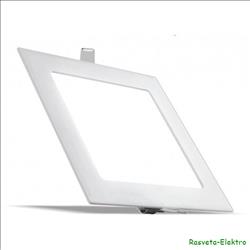 LED panel ugradni kvadratni 6W 6500K beli